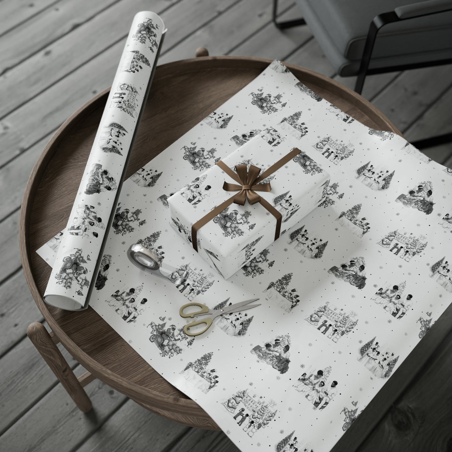 Limited Edition Holiday Toile - Black