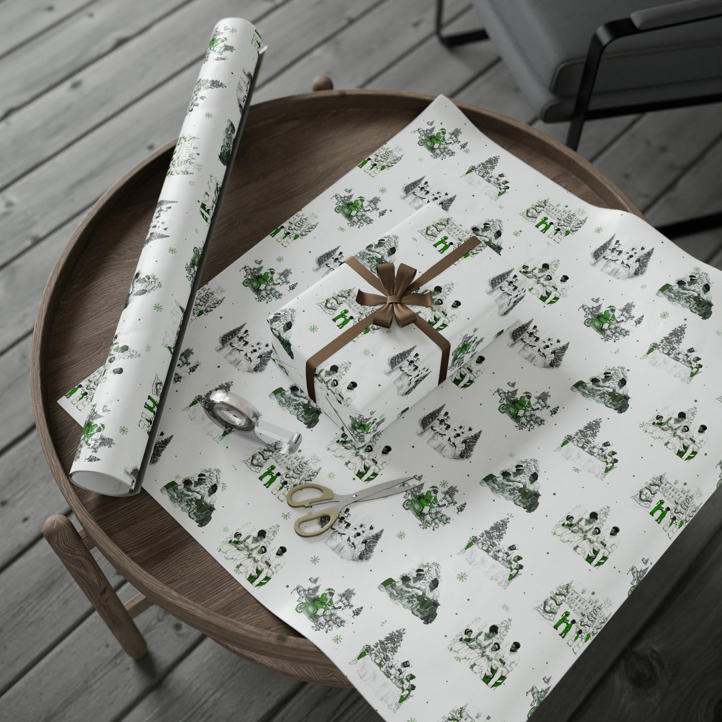Limited Edition Holiday Toile - Green
