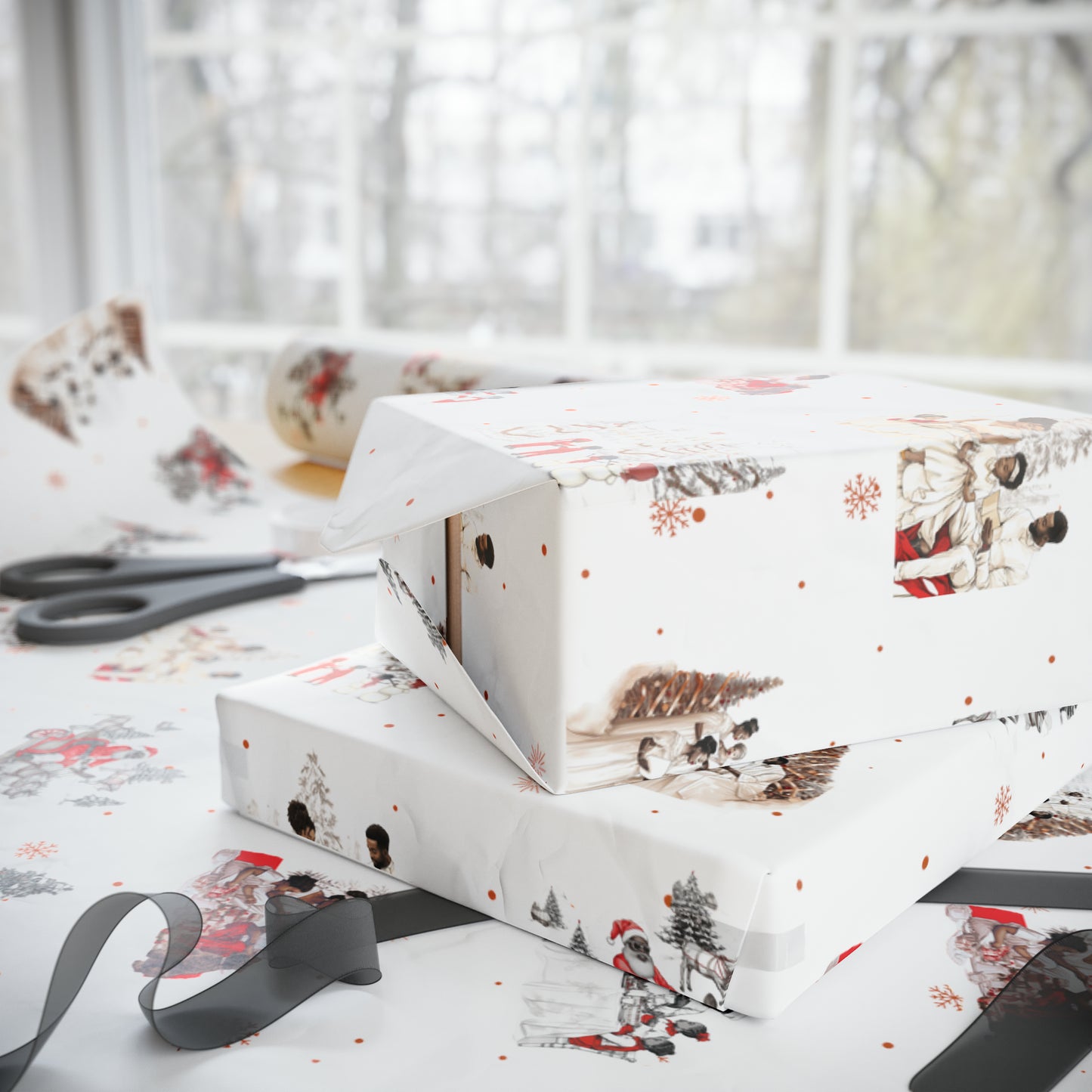 Limited Edition Holiday Toile - Red