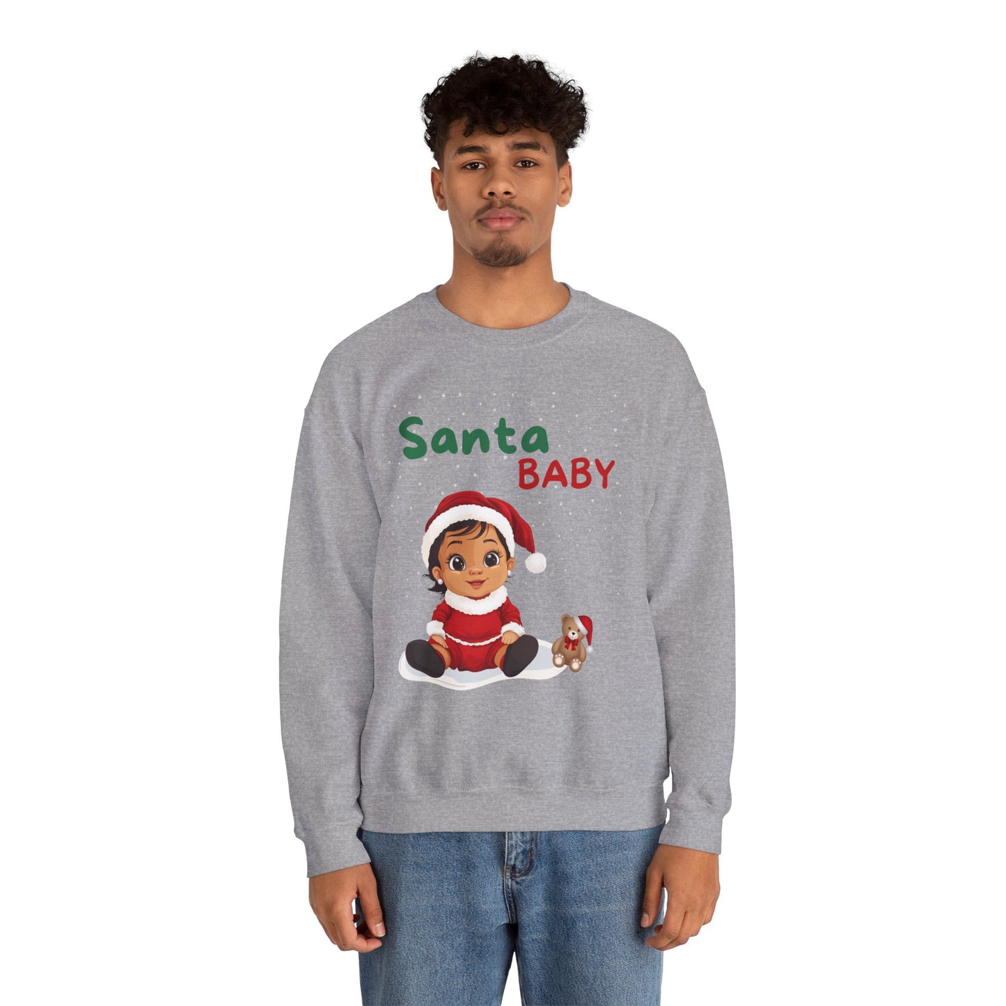 Santa Baby Nina - Unisex Crewneck Sweatshirt