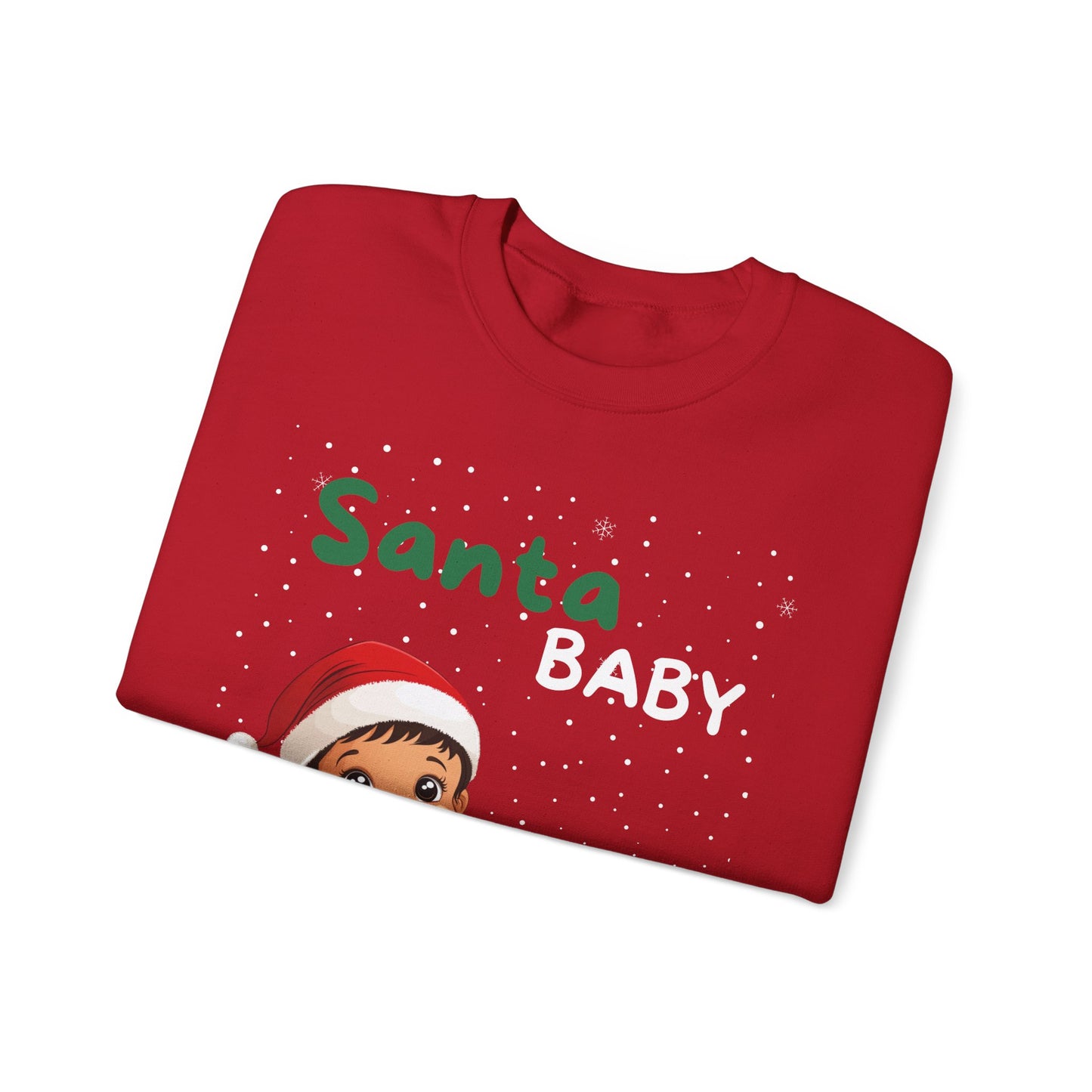 Santa Baby Nino (Latte) - Unisex Crewneck Sweatshirt