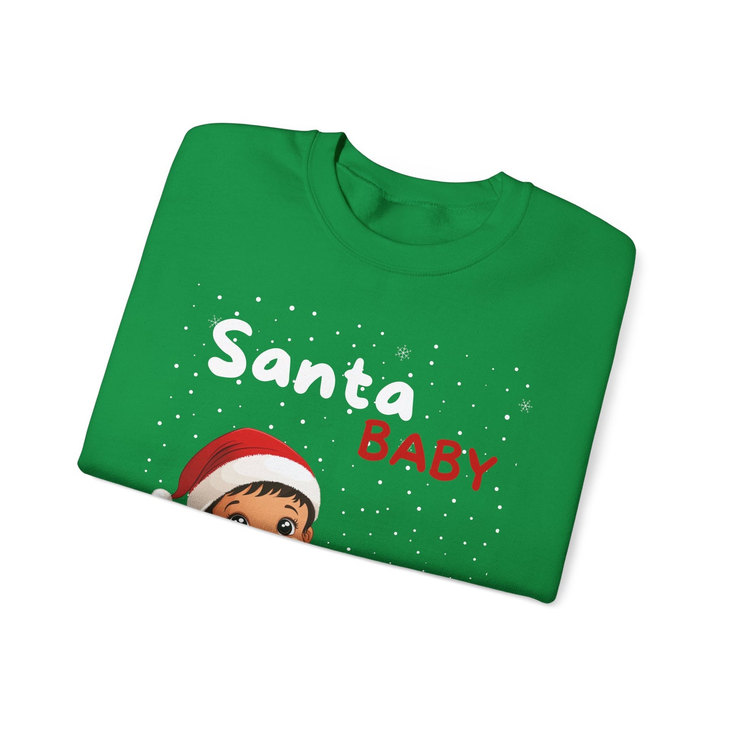 Santa Baby Nino (Latte) - Unisex Crewneck Sweatshirt