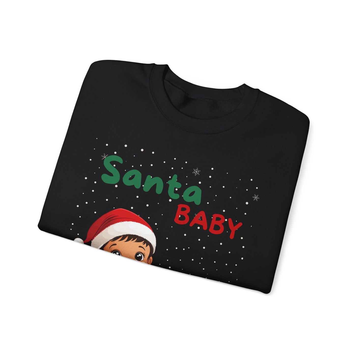 Santa Baby Nino (Latte) - Unisex Crewneck Sweatshirt