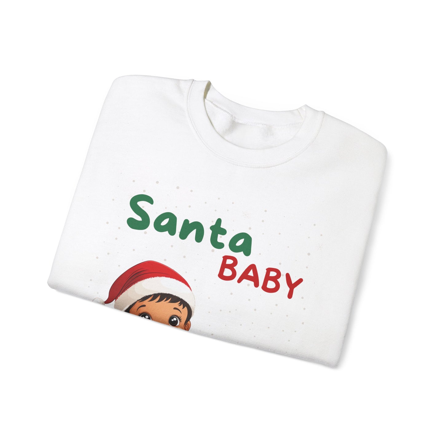 Santa Baby Nino (Latte) - Unisex Crewneck Sweatshirt