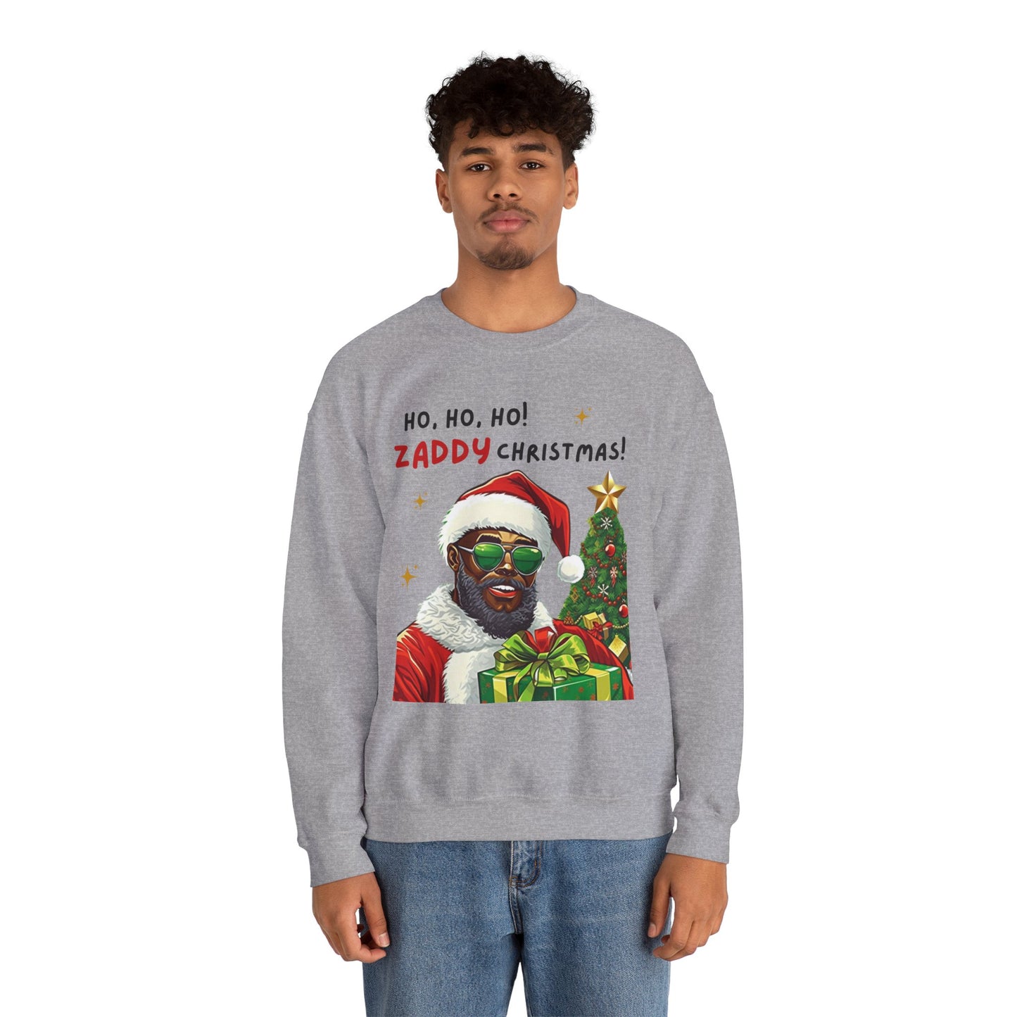 Zaddy Christmas - Unisex Crewneck Sweatshirt