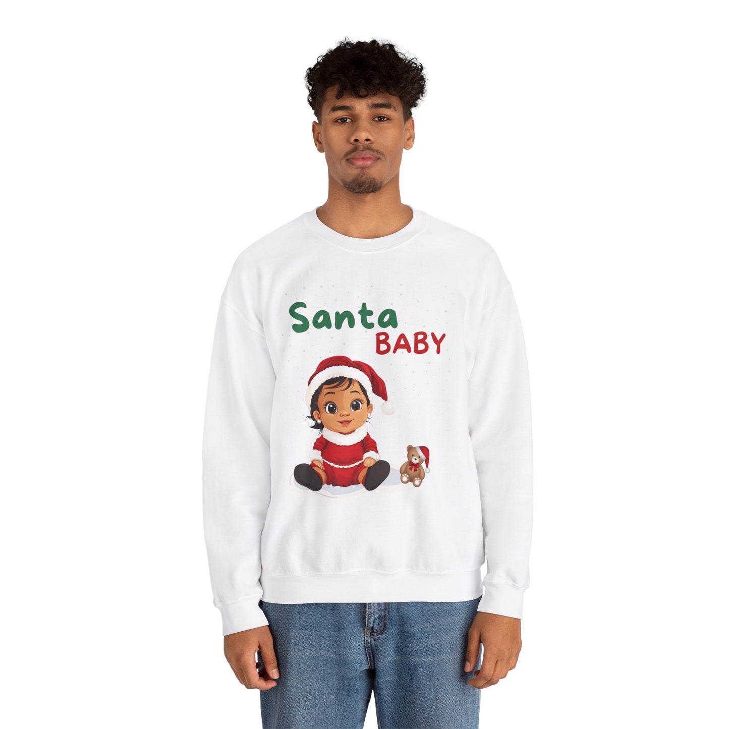 Santa Baby Nina - Unisex Crewneck Sweatshirt