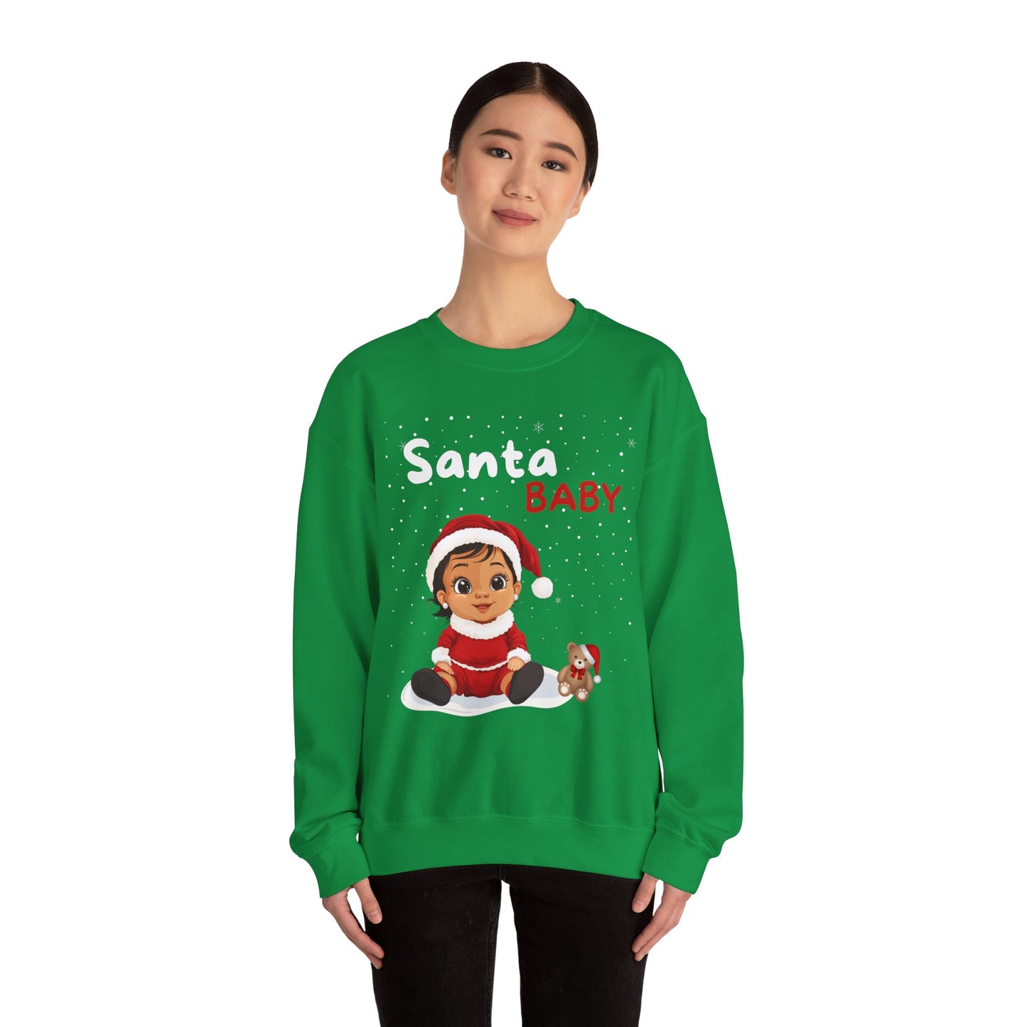 Santa Baby Nina - Unisex Crewneck Sweatshirt