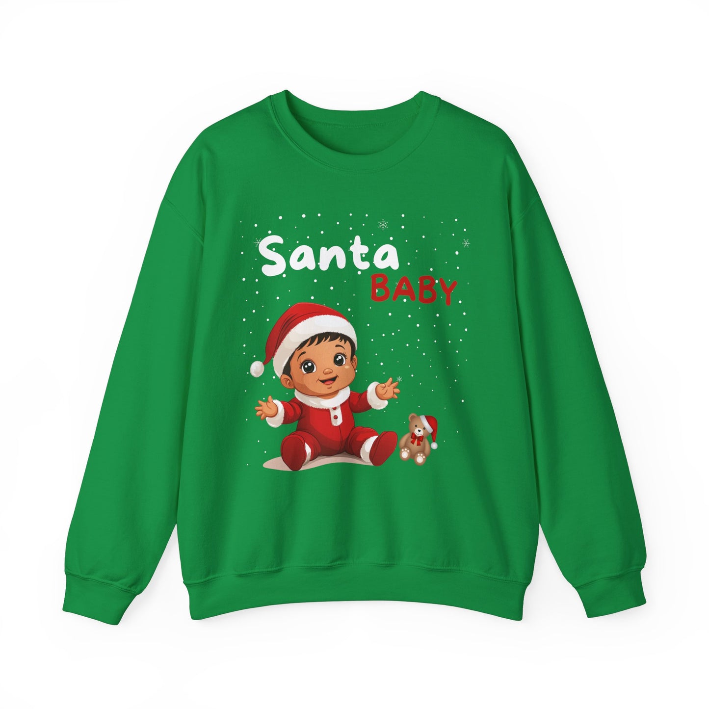 Santa Baby Nino (Latte) - Unisex Crewneck Sweatshirt