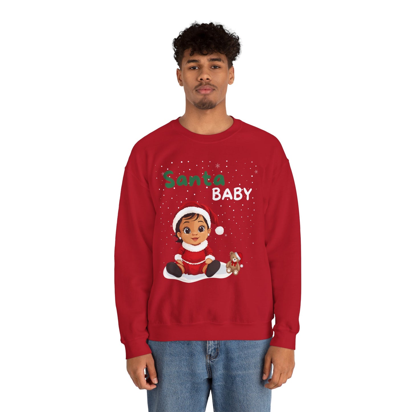 Santa Baby Nina - Unisex Crewneck Sweatshirt