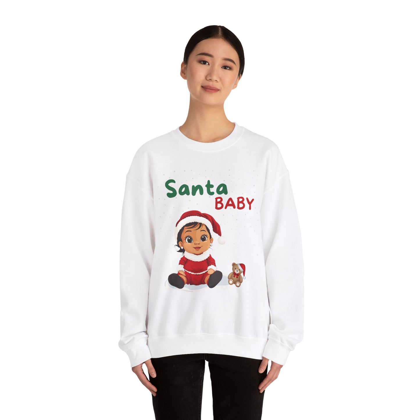 Santa Baby Nina - Unisex Crewneck Sweatshirt