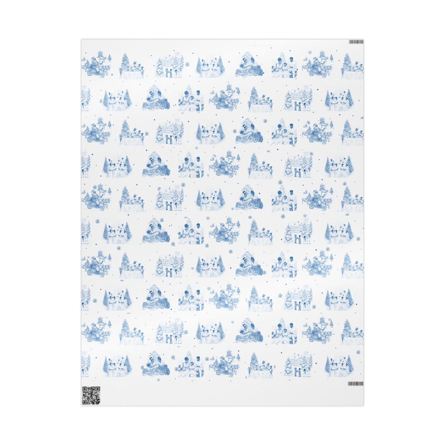 Limited Edition Holiday Toile - Blue