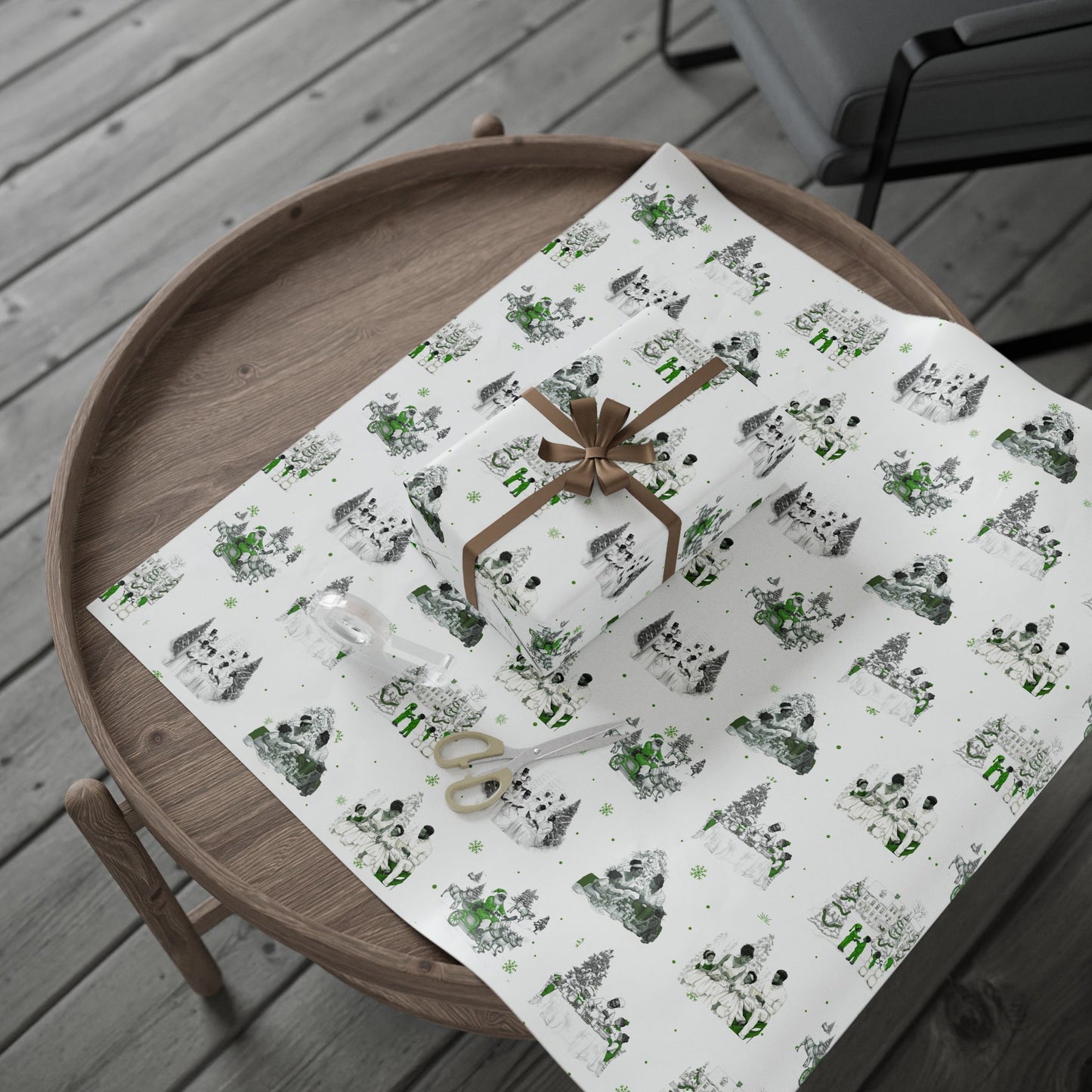 Limited Edition Holiday Toile - Green