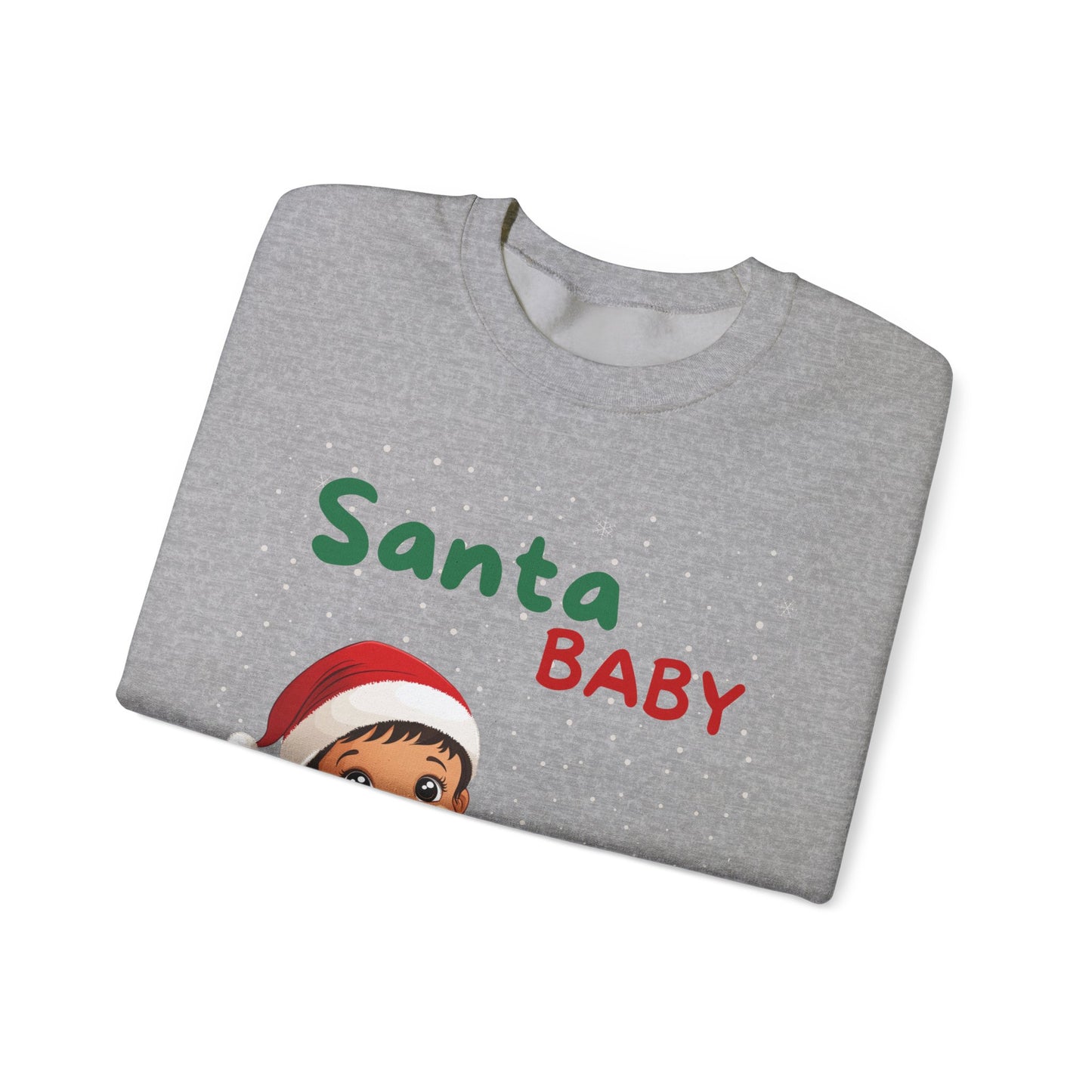 Santa Baby Nino (Latte) - Unisex Crewneck Sweatshirt