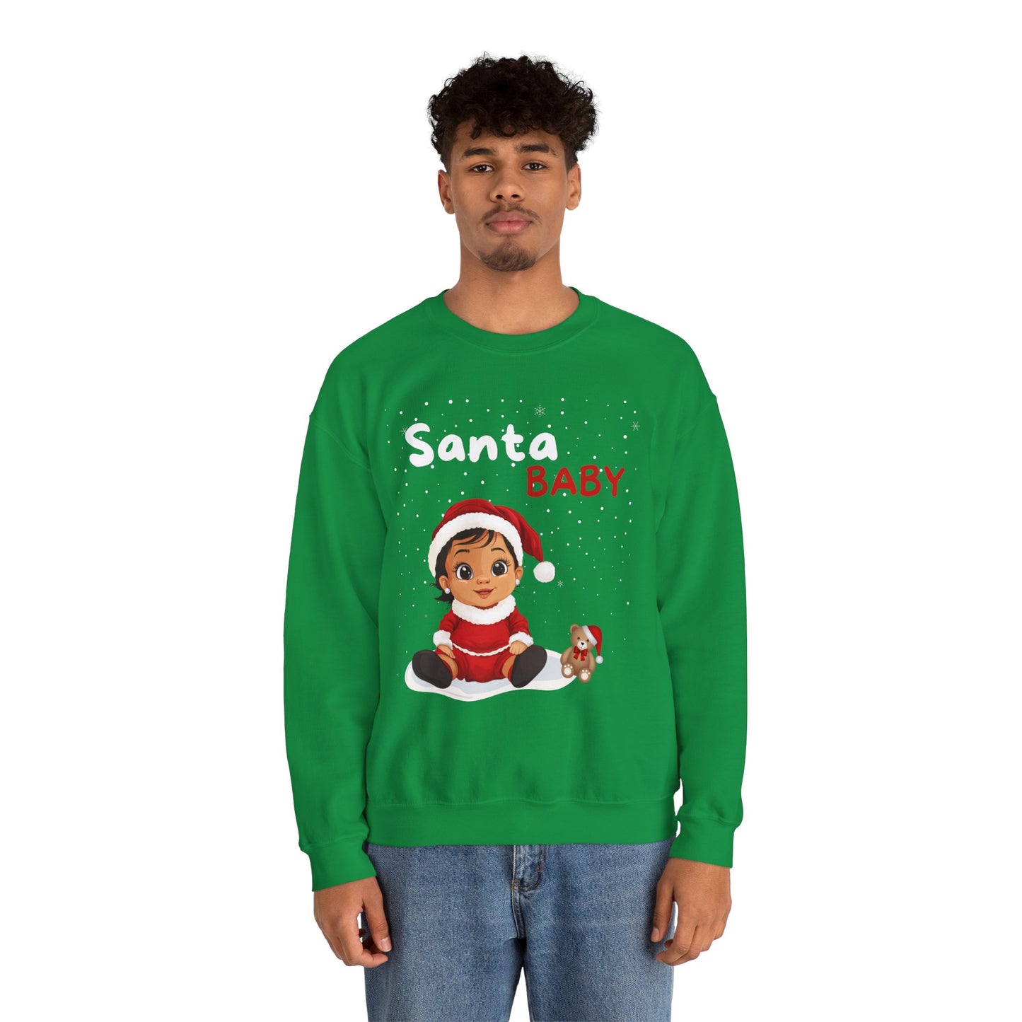 Santa Baby Nina - Unisex Crewneck Sweatshirt