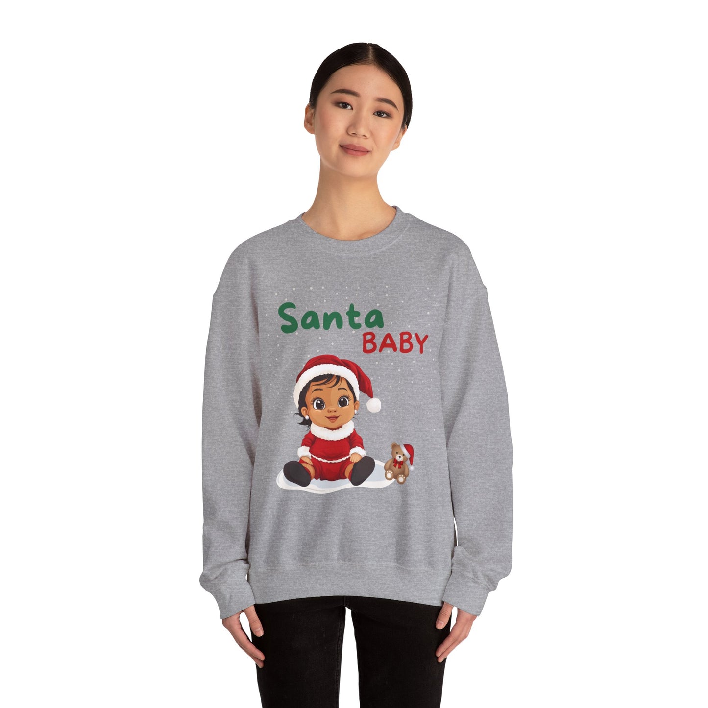 Santa Baby Nina - Unisex Crewneck Sweatshirt