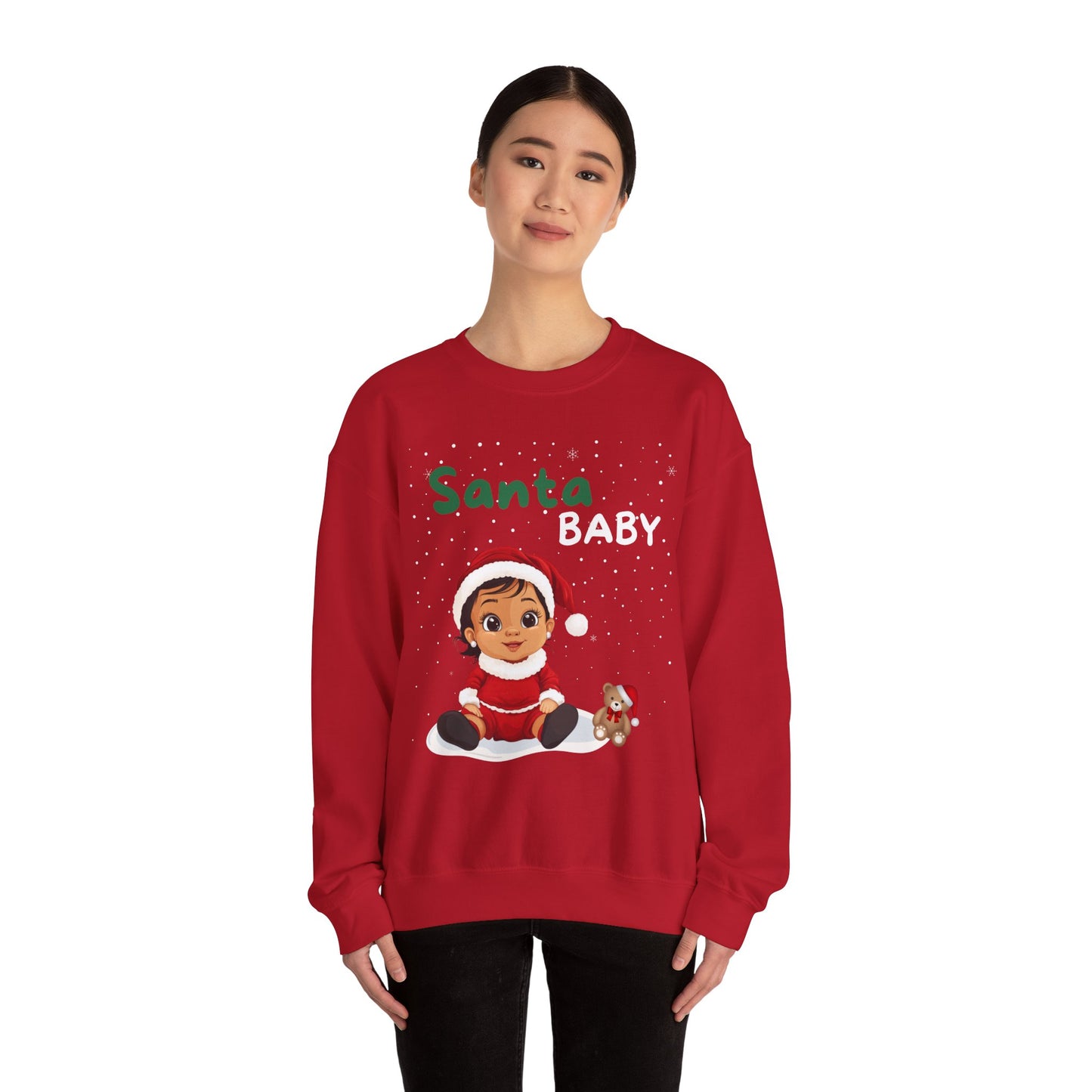 Santa Baby Nina - Unisex Crewneck Sweatshirt